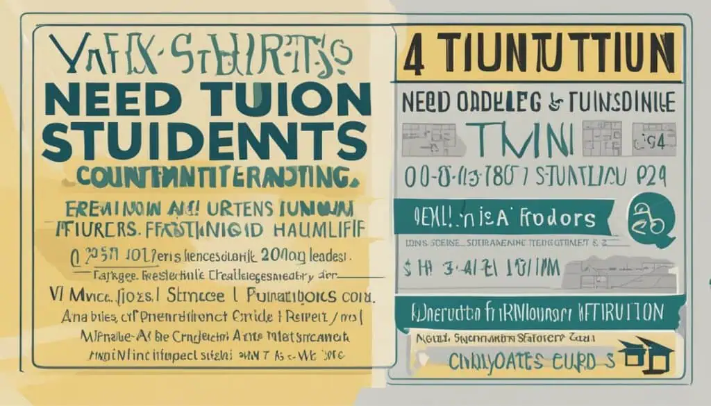 need students for tuition