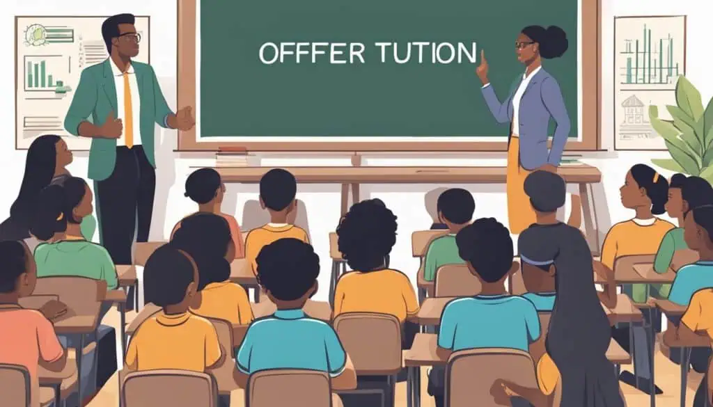 offer tuition