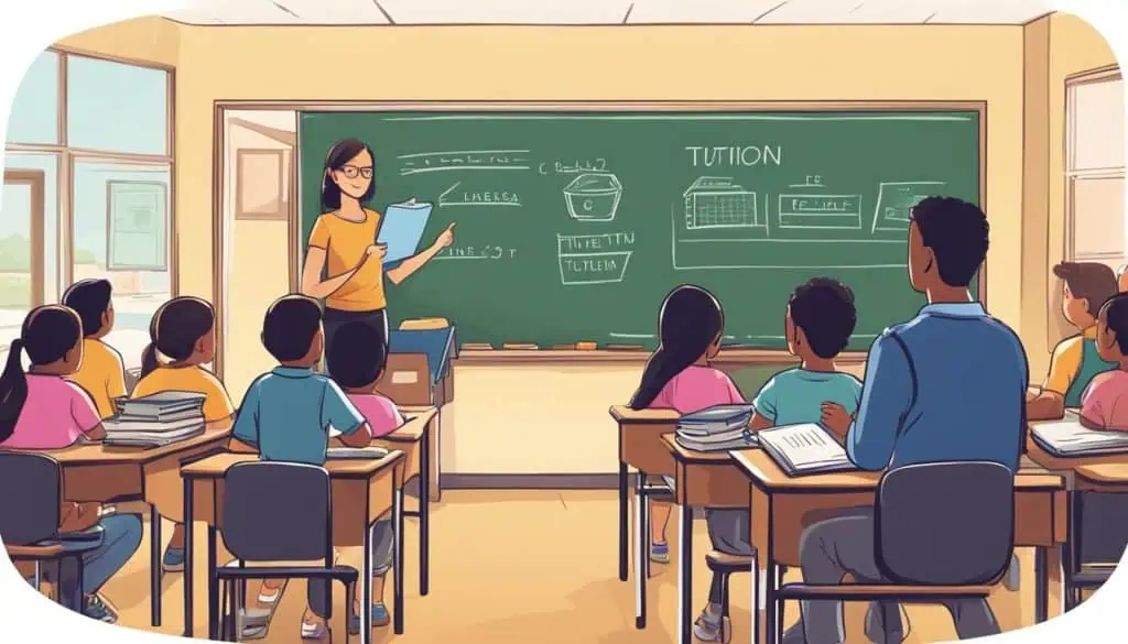 tuition advertisement poster