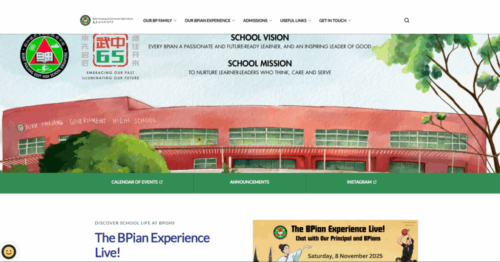 Bukit Panjang Govt. High School: A Top Choice for Secondary Education in Singapore bukit panjang govt. high school