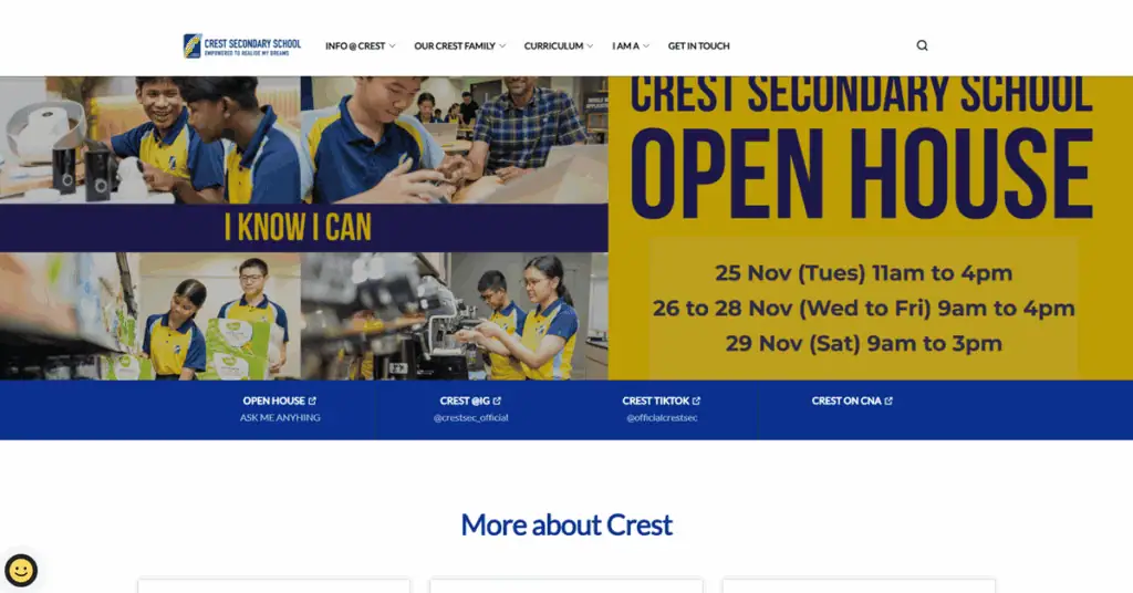 crest secondary school
