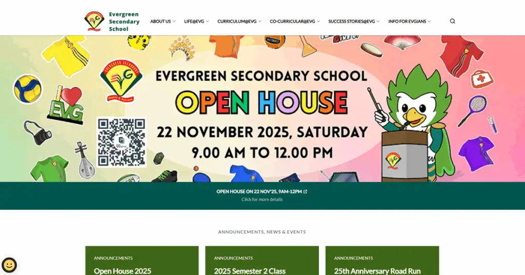 evergreen secondary school