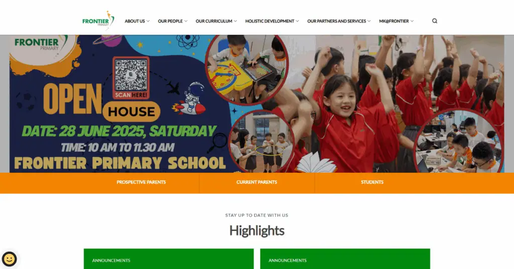 frontier primary school