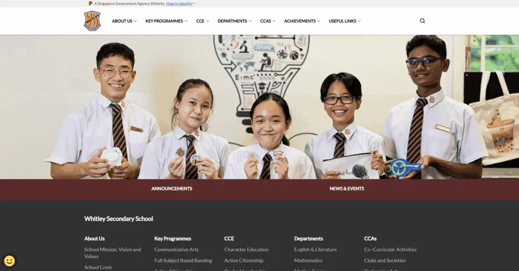 whitley secondary school