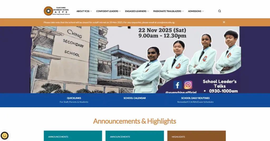 yuan ching secondary school